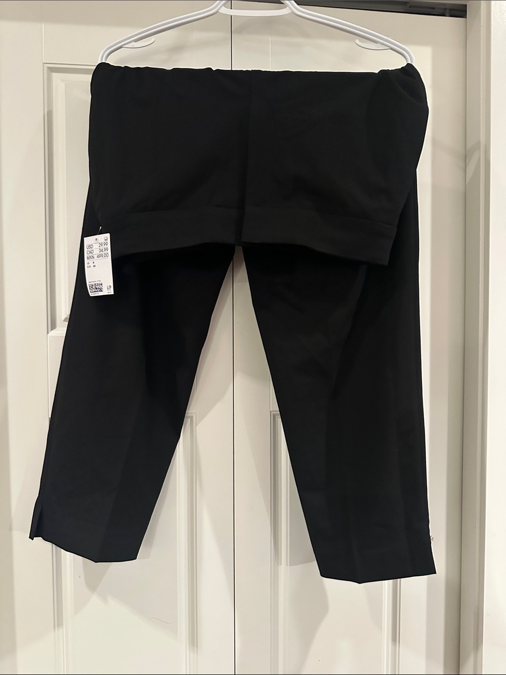 Women’s Black Dress Pants - Classic Straight Fit